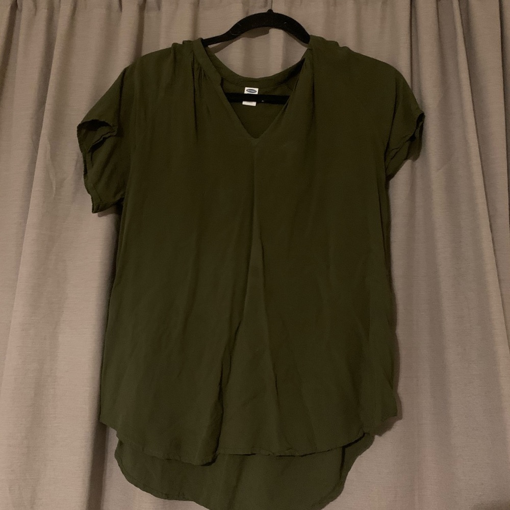 Olive Top- Old Navy